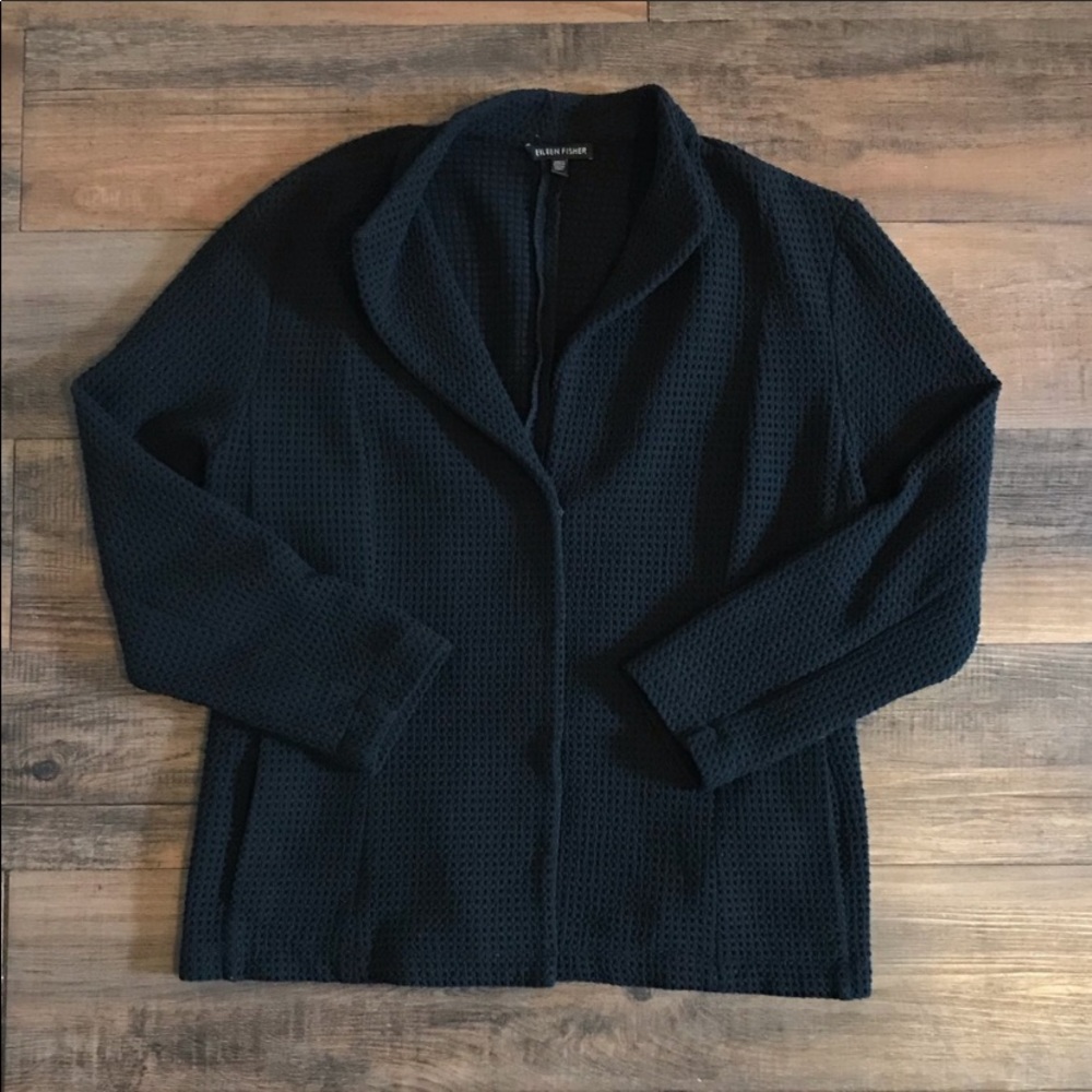 Eileen Fisher Large Black Jacket